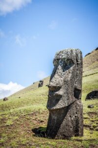 Moai en Rano