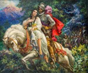 La Malinche painting