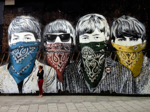 Beatles mural