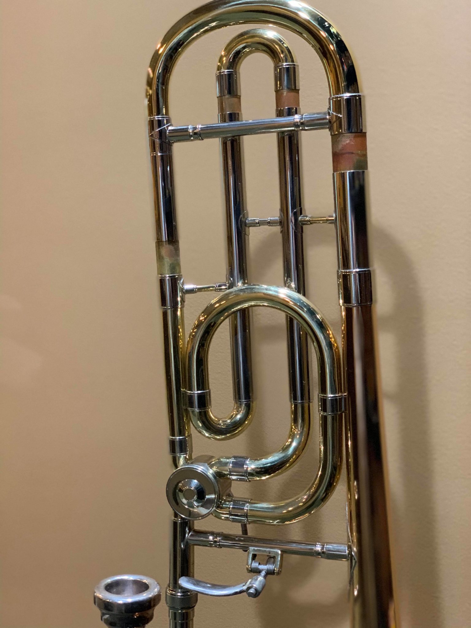 f attachment trombone slide position chart
