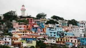 Colorful houses on Guayaquil