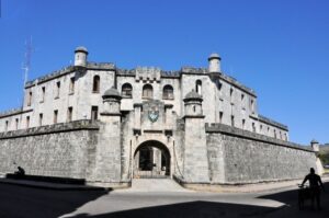 The facade of Castillo de la Real Fuerza