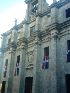 The facade of the Panteon Nacional