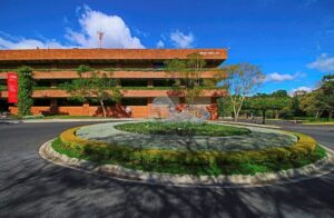 The outside of the Museo Popol Vuh
