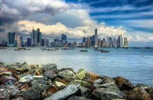 Panama city skyline