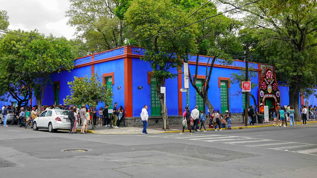Casa Azul, site of the Frida Kahlo museum