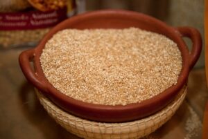 A bowl of quinoa