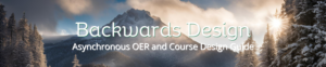 Banner: Backwards Course Design