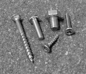 screws and bolts