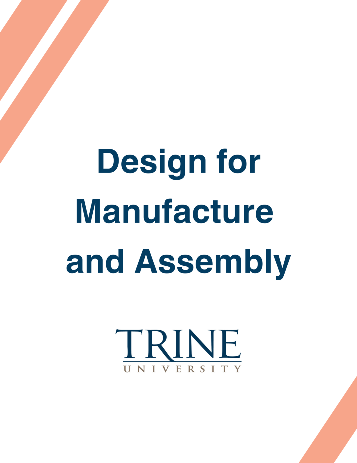 Cover image for Design for Manufacture and Assembly