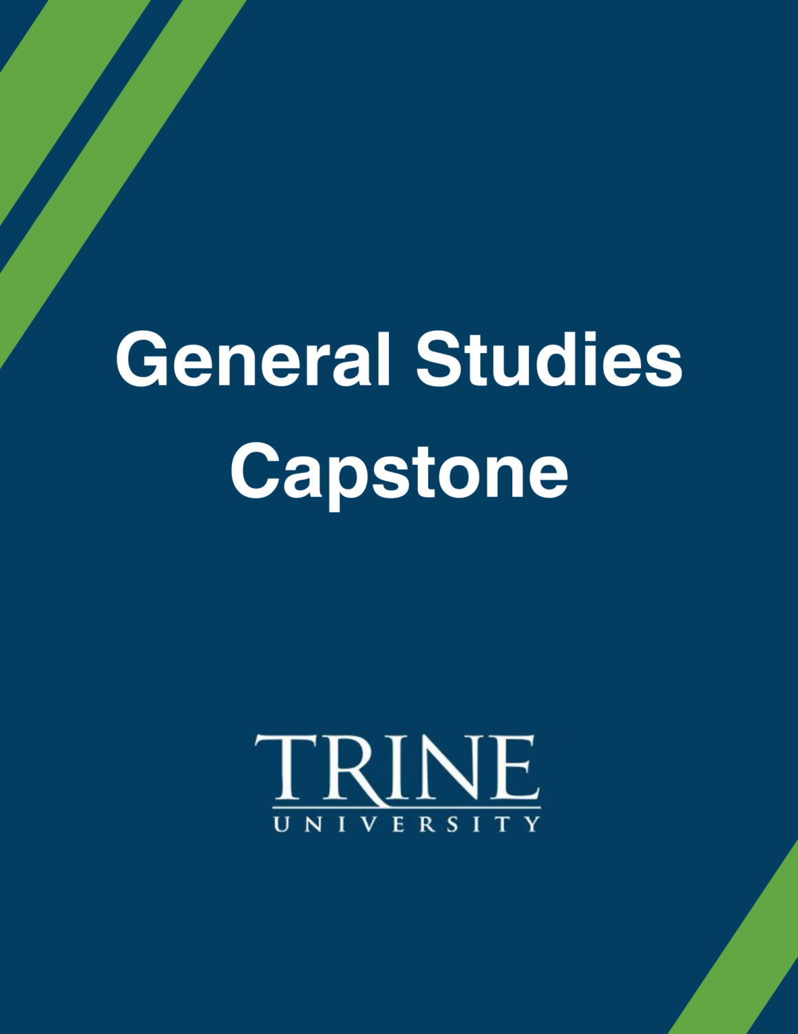 Cover image for General Studies Capstone