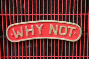 "Why not" by Pete Reed is licensed under CC BY-NC 2.0.