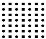 an example of Gestalt principle of similarity
