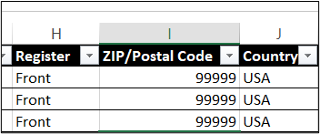 shows that removing columns that add no value, you are cleaning the data in Excel
