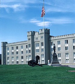 Virginia Military Institute building exterior.