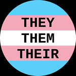 Circle with "they," "them," "their" inside