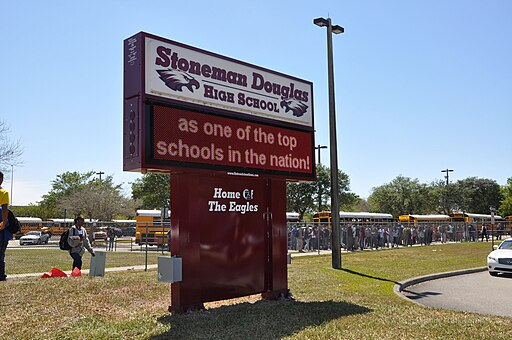 Stoneman Douglas High School sign