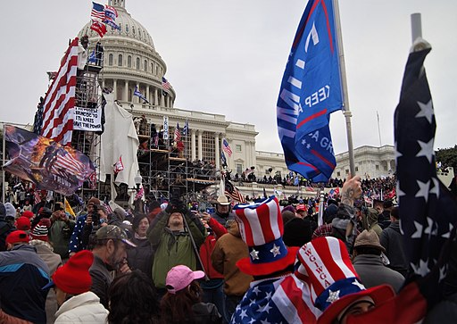 Participants in the January 6th attack converge on the Capitol