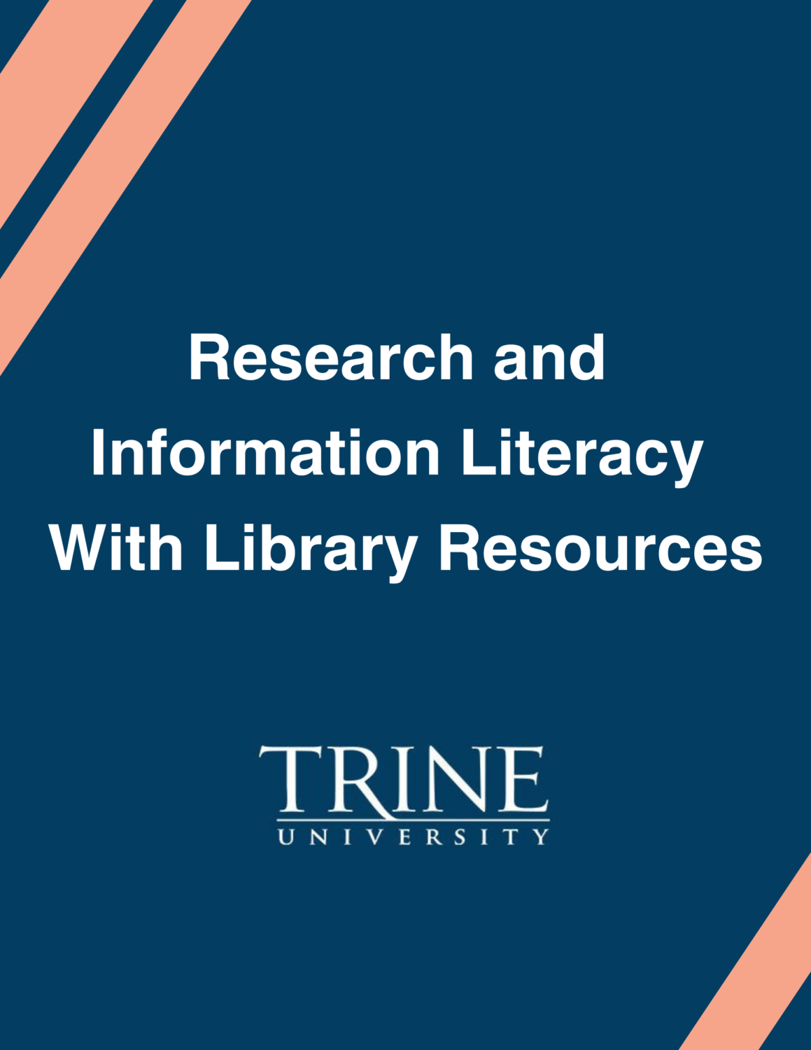 Cover image for Research and Information Literacy with Library Resources